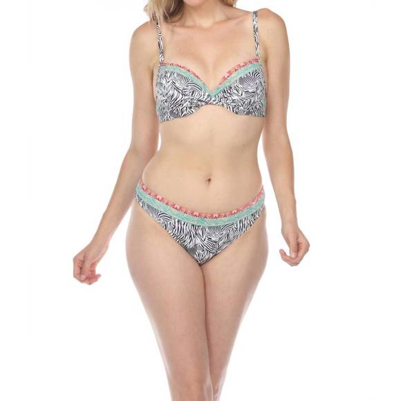 NEW JOHNNY WAS zebra hipster in multi - Picture 1 of 3